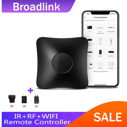 Broadlink RM4 pro IR RF wifi TV/AC UNIVERSAL REMOTE Smart Home Automation