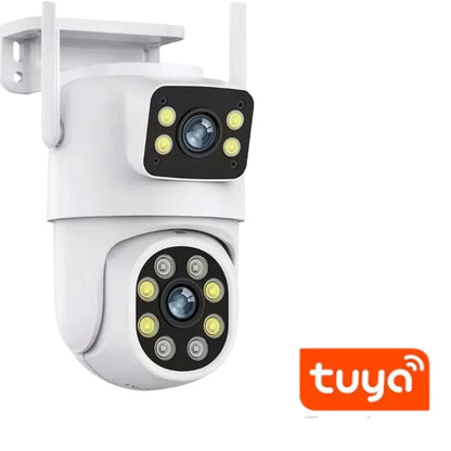 WIFI-Kamera mit Dual-Objektiv, Full HD, Dual-Bildschirm