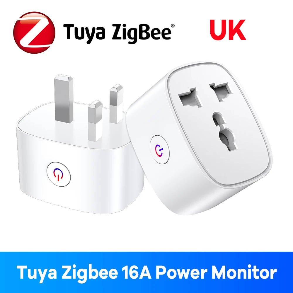 Smart Plug 16A EU US UK Plug Energy Monitor