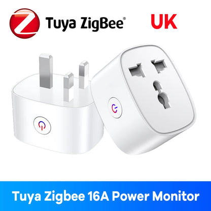 Smart Plug 16A EU US UK Plug Energy Monitor