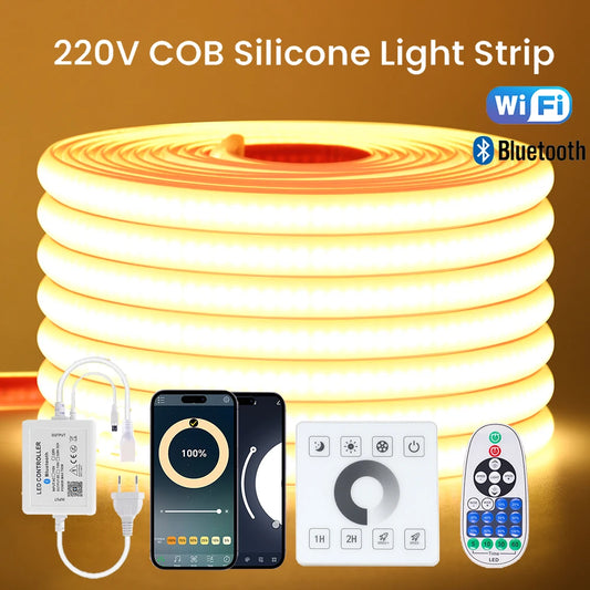 LED Strip Light WIFI Bluetooth Wall Touch