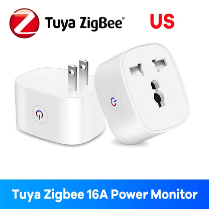 Smart Plug 16A EU US UK Plug Energy Monitor