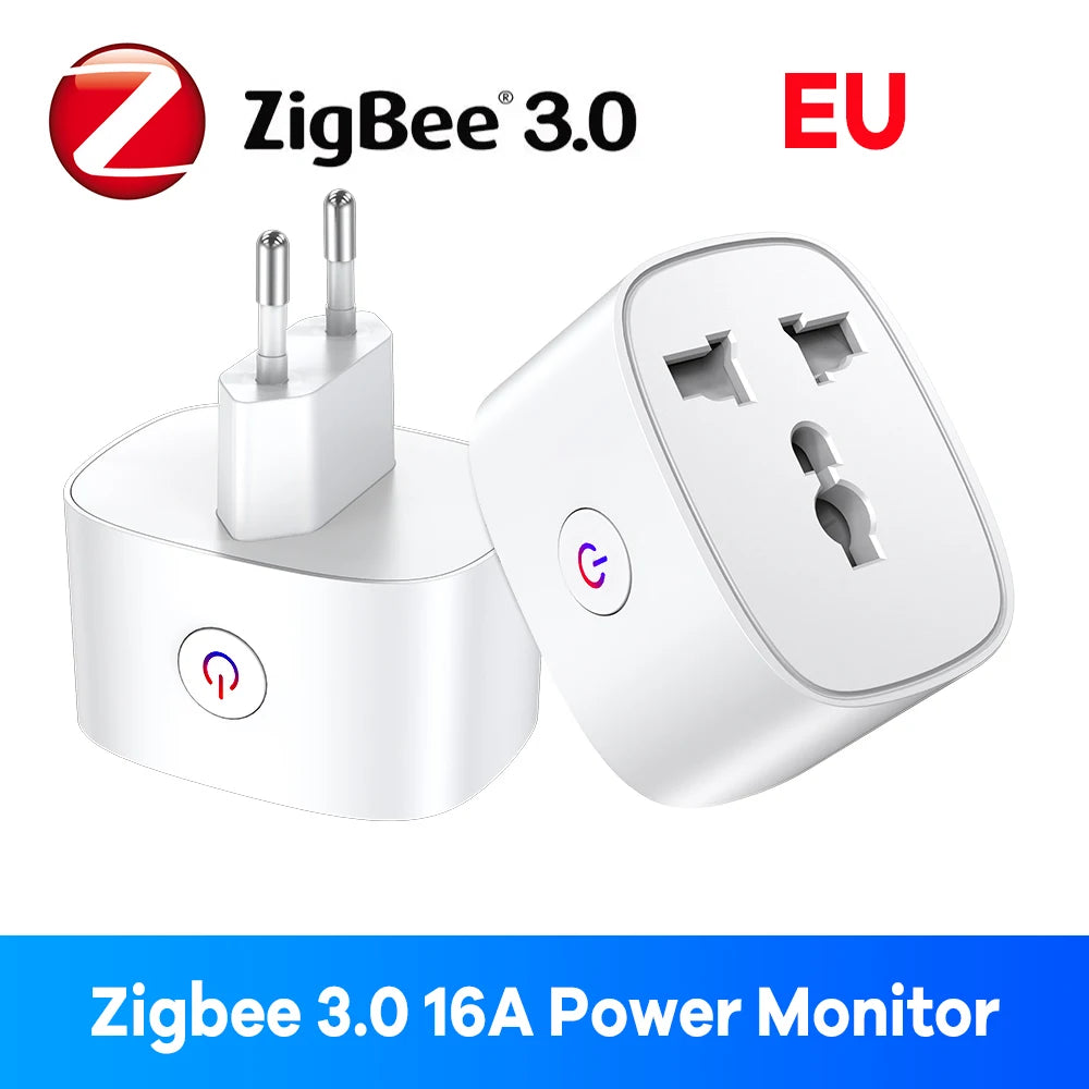 Smart Plug 16A EU US UK Plug Energy Monitor