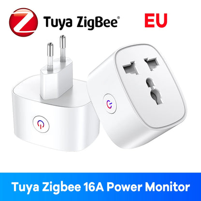 Smart Plug 16A EU US UK Plug Energy Monitor