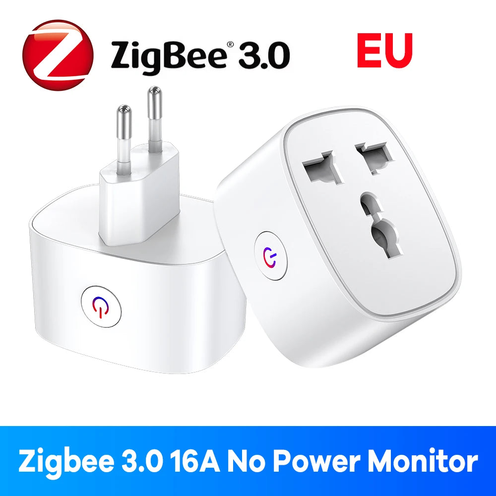 Smart Plug 16A EU US UK Plug Energy Monitor