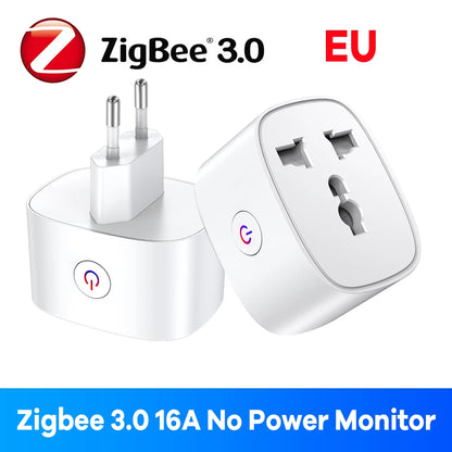 Smart Plug 16A EU US UK Plug Energy Monitor