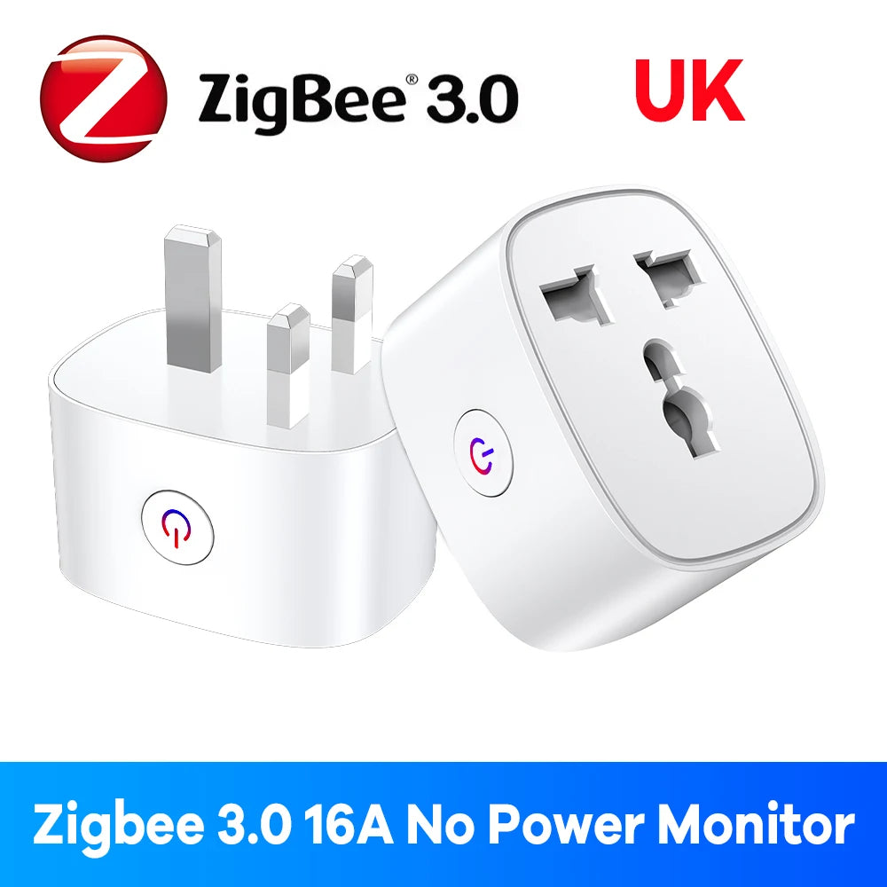 Smart Plug 16A EU US UK Plug Energy Monitor