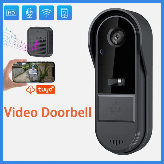 Outdoor Wireless Doorbell With Camera Waterproof
